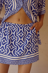 ALARA MINI SKIRT - ALARA NAVY