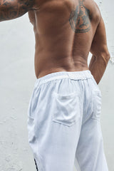 BROOKS PANT - WHITE/BLACK