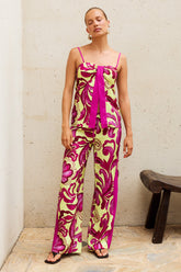 CATRIONA STRAIGHT LEG PANT - GEORGIA PINK