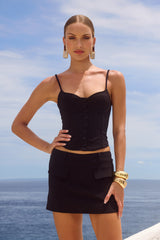 EMORY SKORT - BLACK