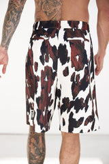 ANTE TAILORED SHORTS - SHILOH WHITE
